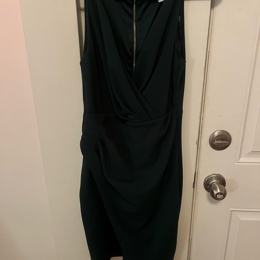 Green Sleeveless Dress - worn once
